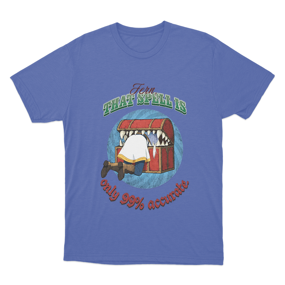 Frieren Mimic Unisex T Shirt Blue Frieren Mimic Unisex T Shirt Blue