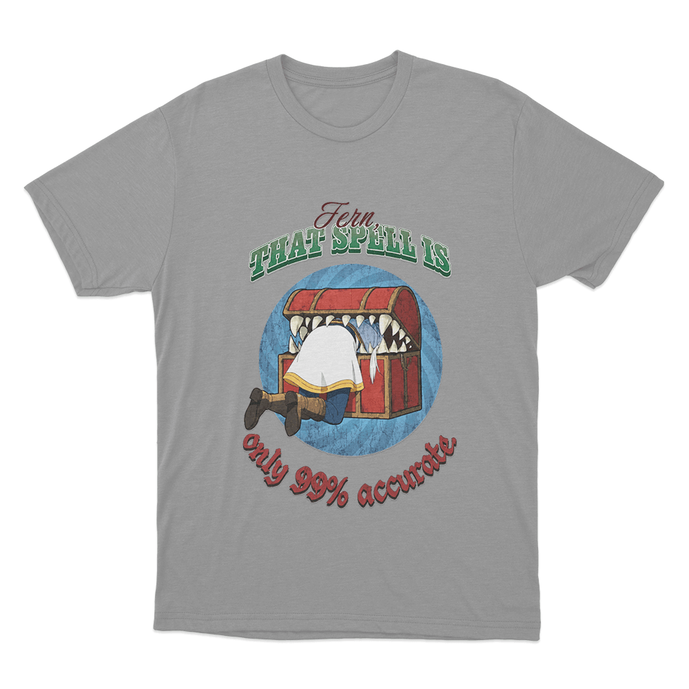 Frieren Mimic Unisex T Shirt Grey Frieren Mimic Unisex T Shirt Grey