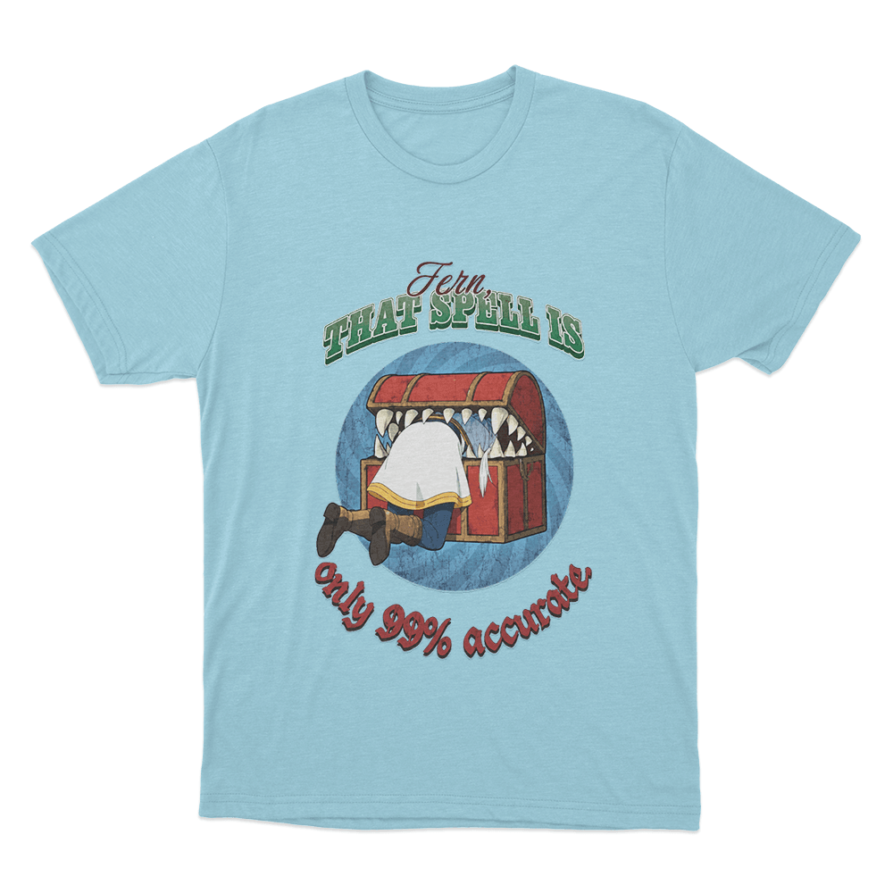 Frieren Mimic Unisex T Shirt Sky Blue Frieren Mimic Unisex T Shirt Sky Blue