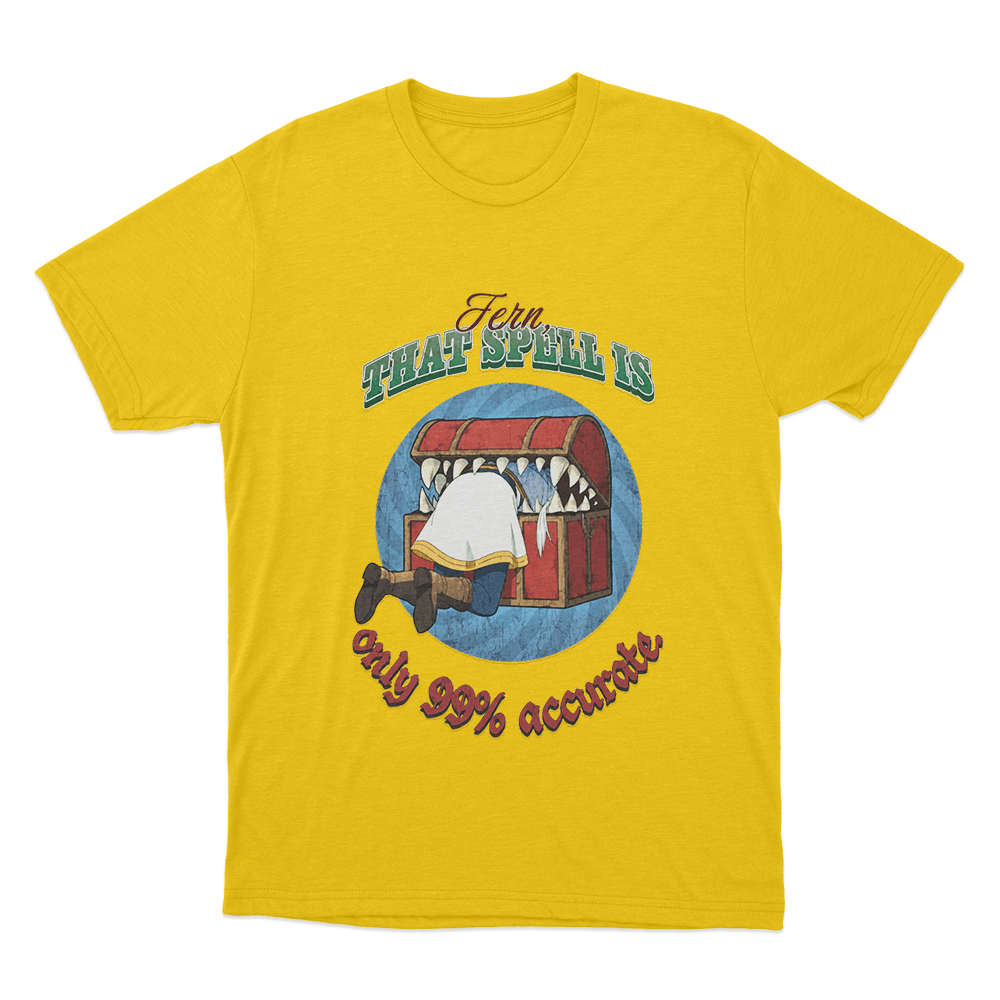 Frieren Mimic Unisex T Shirt Yellow Frieren Mimic Unisex T Shirt Yellow