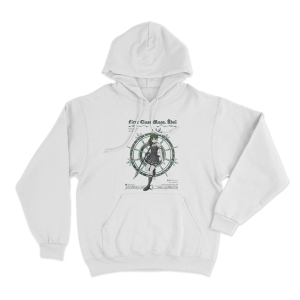 Frieren Beyond Journeys End Uniesx Hoodie White