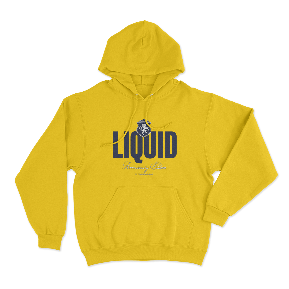 Quarter Century Unisex Hoodie Yellow Quarter Century Unisex Hoodie Yellow