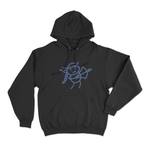 Rwf Derp Unisex Hoodie Black
