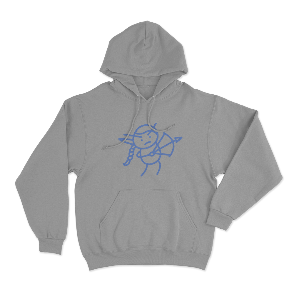 Rwf Derp Unisex Hoodie Grey Rwf Derp Unisex Hoodie Grey