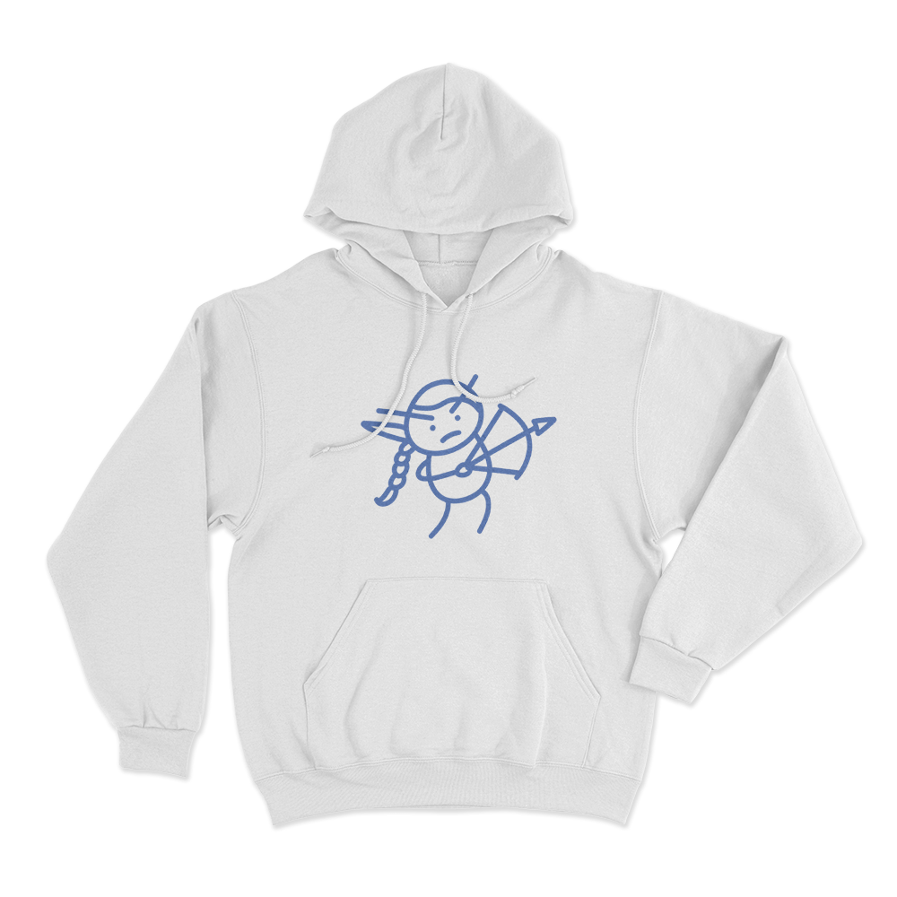 Rwf Derp Unisex Hoodie White Rwf Derp Unisex Hoodie White