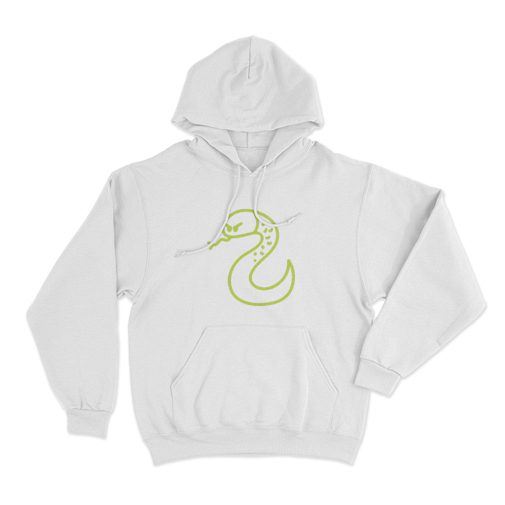 Rwf Ula Tek - Derp Unisex Hoodie White Rwf Ula Tek Derp Unisex Hoodie White