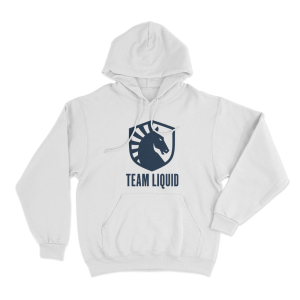 Team Liquid Official Logo Unisex Hoodie White