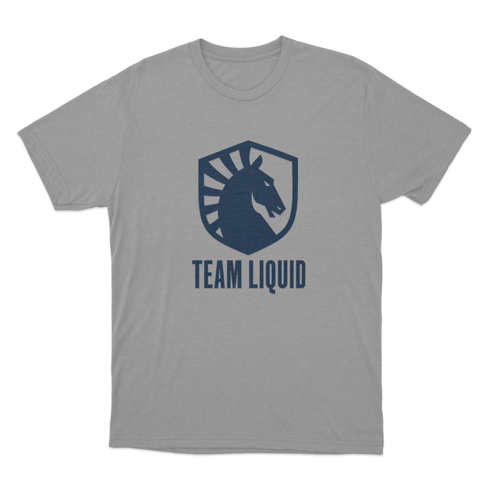 Team Liquid Official Logo Unisex T Shirt Grey Team Liquid Official Logo Unisex T Shirt Grey
