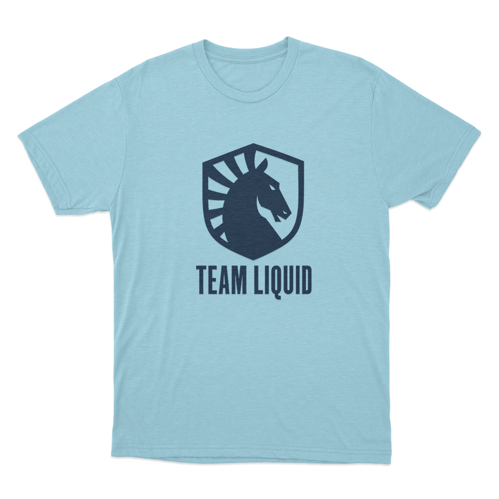 Team Liquid Official Logo Unisex T Shirt Sky Blue Team Liquid Official Logo Unisex T Shirt Sky Blue