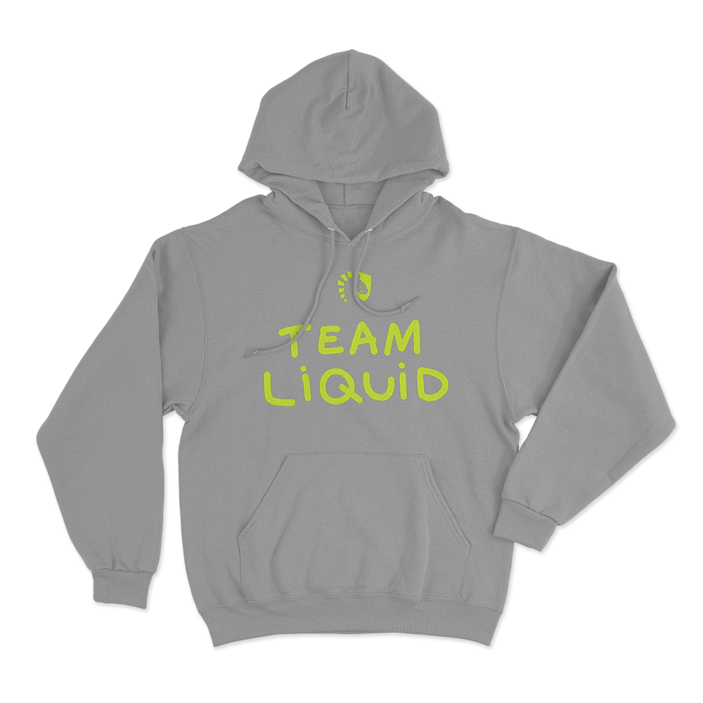 Team Liquid Unisex Hoodie Grey Team Liquid Unisex Hoodie Grey