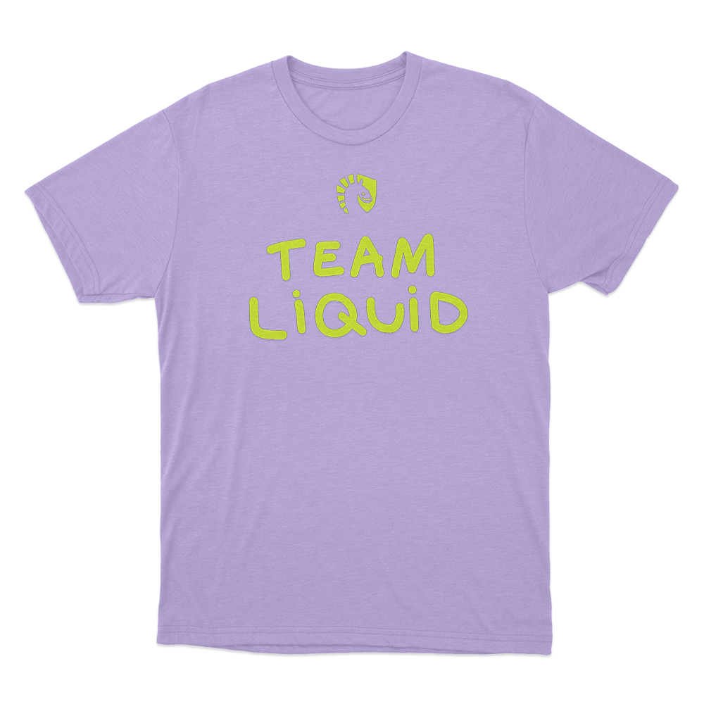 Team Liquid Unisex T Shirt Purple Team Liquid Unisex T Shirt Purple