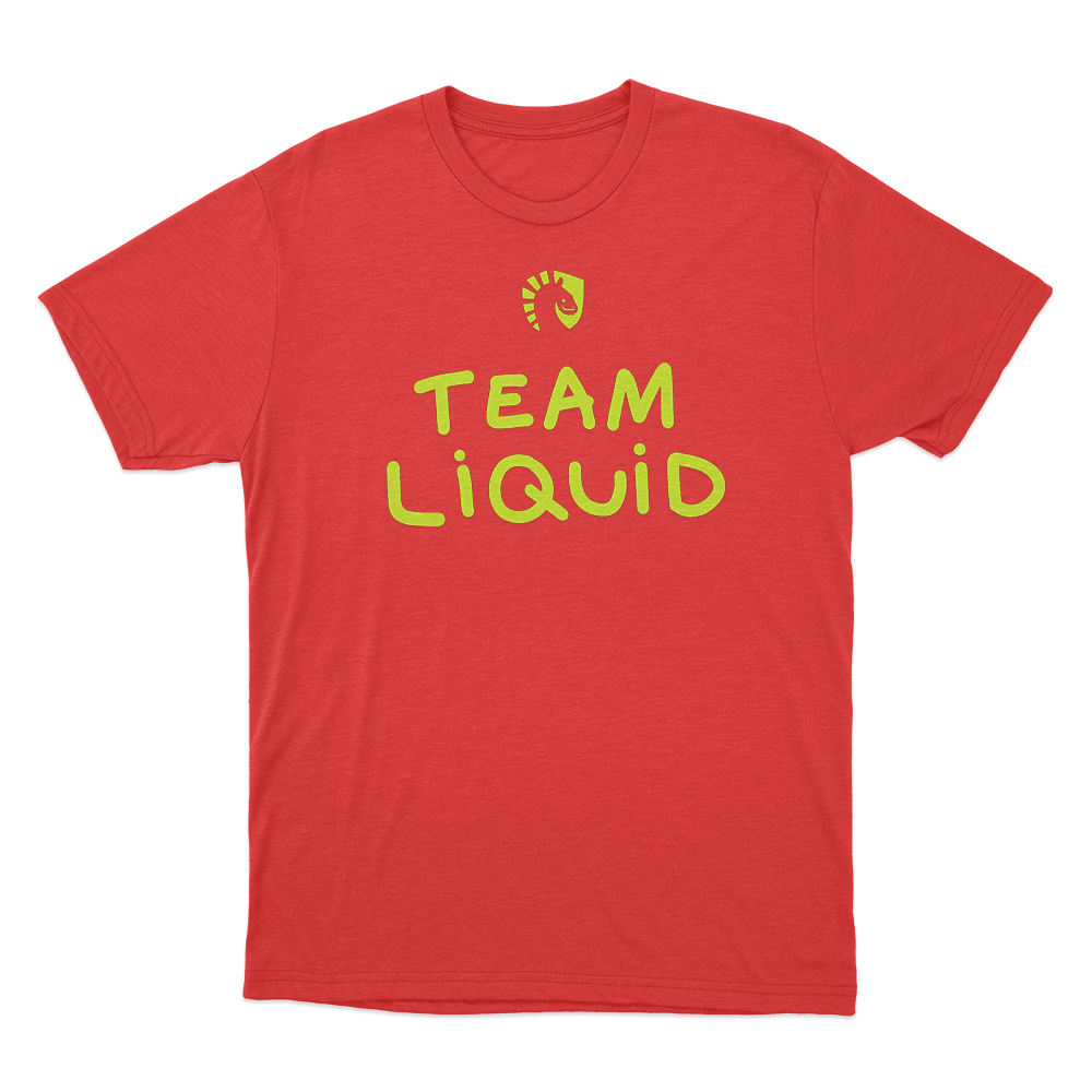 Team Liquid Unisex T Shirt Red Team Liquid Unisex T Shirt Red