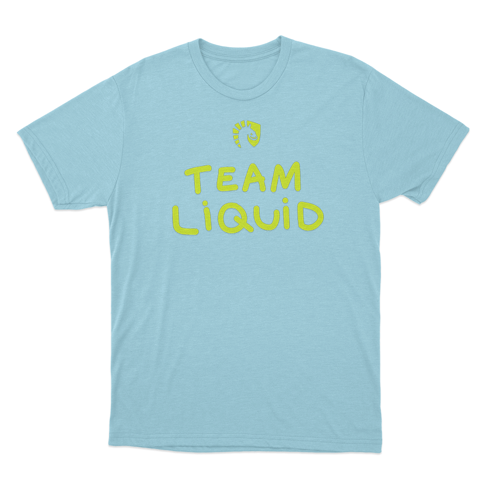 Team Liquid Unisex T Shirt Sky Blue Team Liquid Unisex T Shirt Sky Blue